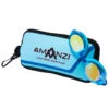 Amanzi Axion Prismatic Mirror Indigo/Blue Goggles With Case
