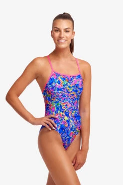 Funkita Ladies Tie Me Tight One Piece Oiled Up -Cheap One Pieces Swimsuit Store FKS001L OILED UP 14