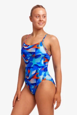 Funkita Ladies Diamond Back One Piece Battle Blue 7 Funkita Ladies Diamond Back One Piece Battle Blue -Cheap One Pieces Swimsuit Store FS11L BATTLE BLUE 22