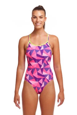 Funkita Ladies Diamond Back One Piece Little Pinky