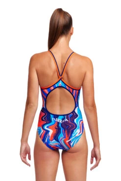 Funkita Ladies Diamond Back One Piece Zee Bra -Cheap One Pieces Swimsuit Store FS11L ZEE BRA 02