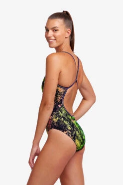 Funkita Ladies Lion Eyes Single Strap -Cheap One Pieces Swimsuit Store FS15L LION EYES 09