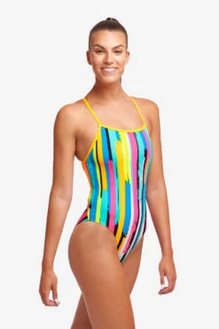 Funkita Ladies Strapped In One Piece Winning Streak -Cheap One Pieces Swimsuit Store FS38L WINNING STREAK 14
