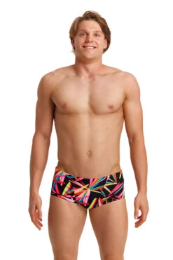 Funky Trunks Men’s Classic Trunks Black Blades