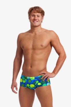 Funky Trunks Men’s Classic Trunks Blue Bottle -Cheap One Pieces Swimsuit Store FT30M BLUE BOTTLE 06