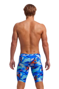 Funky Trunks Men’s Training Jammers Battle Blue -Cheap One Pieces Swimsuit Store FT37M BATTLE BLUE 02