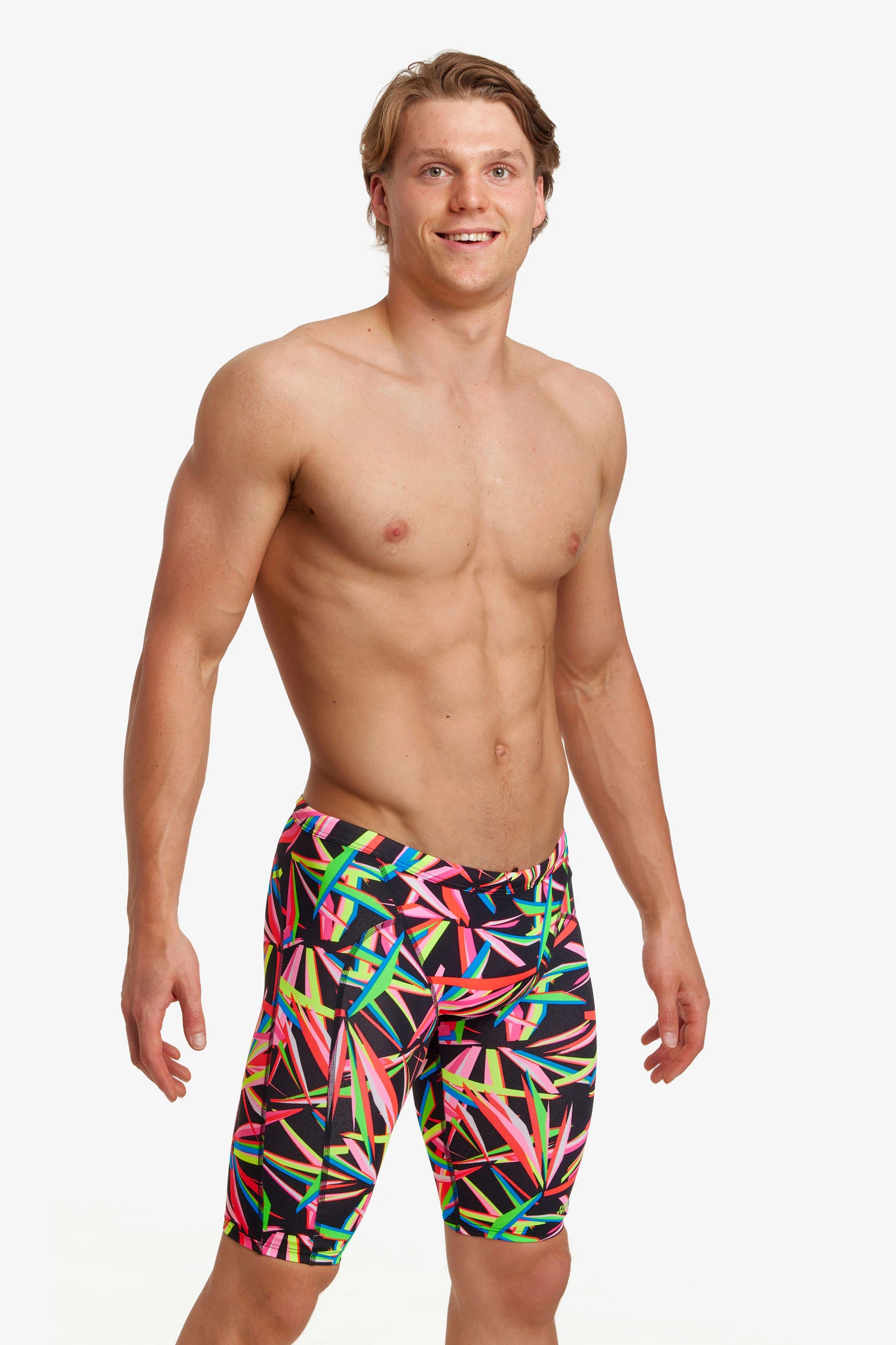 Funky Trunks Men’s Jammers Black Blades 1 Funky Trunks Men’s Jammers Black Blades