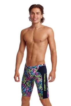 Funky Trunks Men’s Training Jammers Messed Up -Cheap One Pieces Swimsuit Store FT37M MESSED UP 01