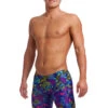 Funky Trunks Men’s Training Jammers Oyster Saucy