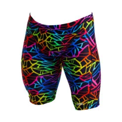 Funky Trunks Men’s Training Jammers Rainbow Web -Cheap One Pieces Swimsuit Store FT37M RAINBOW WEB 01