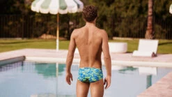 Funky Trunks Men’s Sidewinder Trunks Blizzard Blitz -Cheap One Pieces Swimsuit Store FTS010M BLIZZARD BLITZ 02