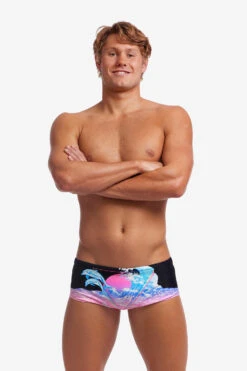 Funky Trunks Men’s Sidewinder Trunks Dolph Lundgren