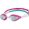 Arena Air Speed Mirror Goggle Silver/Pink