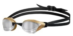 Arena Cobra Core Swipe Silver/Gold Goggle
