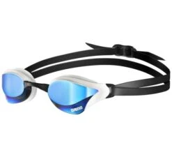 Arena Cobra Core Swipe White/Blue Goggle
