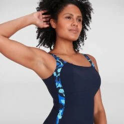 Speedo Women’s LunaLustre Shaping Swimsuit Blue -Cheap One Pieces Swimsuit Store ezgif 1 d0d04199f2