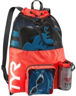 TYR Big Mesh Mummy Backpack – Red