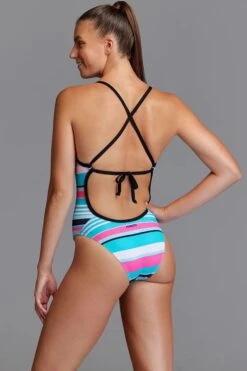 Funkita Ladies Tie Me Tight One Piece Fresh Mint -Cheap One Pieces Swimsuit Store ezgif 2 ea6165530f
