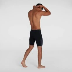 Speedo Mens Boom Logo Black/Grey Jammer 5 Speedo Mens Boom Logo Black/Grey Jammer -Cheap One Pieces Swimsuit Store ezgif 4 45a10ad873