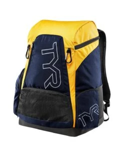 TYR New Alliance Backpack- Navy/yellow