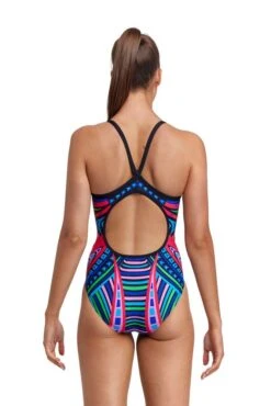 Funkita Ladies Diamond Back One Piece Primal Night -Cheap One Pieces Swimsuit Store fs11l primal night 3