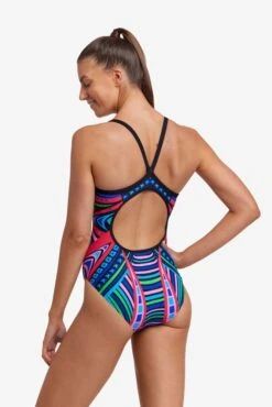 Funkita Ladies Diamond Back One Piece Primal Night -Cheap One Pieces Swimsuit Store fs11l primal night 5