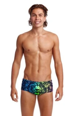 Funky Trunks Men’s Sidewinder Trunks Lion Eyes