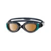 Zoggs Predator Flex Grey/Green Goggle Polarised Ultra Lens
