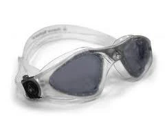 Aqua Sphere Kayenne Goggle – White/Tinted Lens, One Size