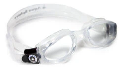 Aqua Sphere Kaiman Goggle- Clear Lens/Clear Frame