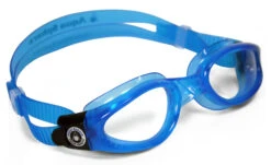 Aqua Sphere Kaiman Goggle- Clear Lens, Translucent Blue Frame