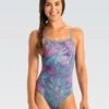 Dolfin Womens Uglies Carnation Sensation V-2 Back One Piece