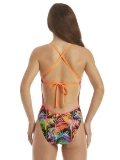 Amanzi Womens Electric Oasis Tie Back 5 Amanzi Womens Electric Oasis Tie Back -Cheap One Pieces Swimsuit Store products am19199 3 electricoasis 2