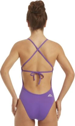 Amanzi Womens Violet Tie Back One Piece -Cheap One Pieces Swimsuit Store products am19284 3violet 1 scaled 1