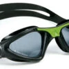 Aqua Sphere Kayenne Goggle – Black/Grn/Tinted Lens, One Size