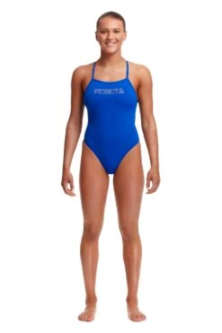 Funkita Ladies Tie Me Tight One Piece- Ice