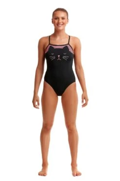 Funkita Ladies Crazy Cat Single Strap