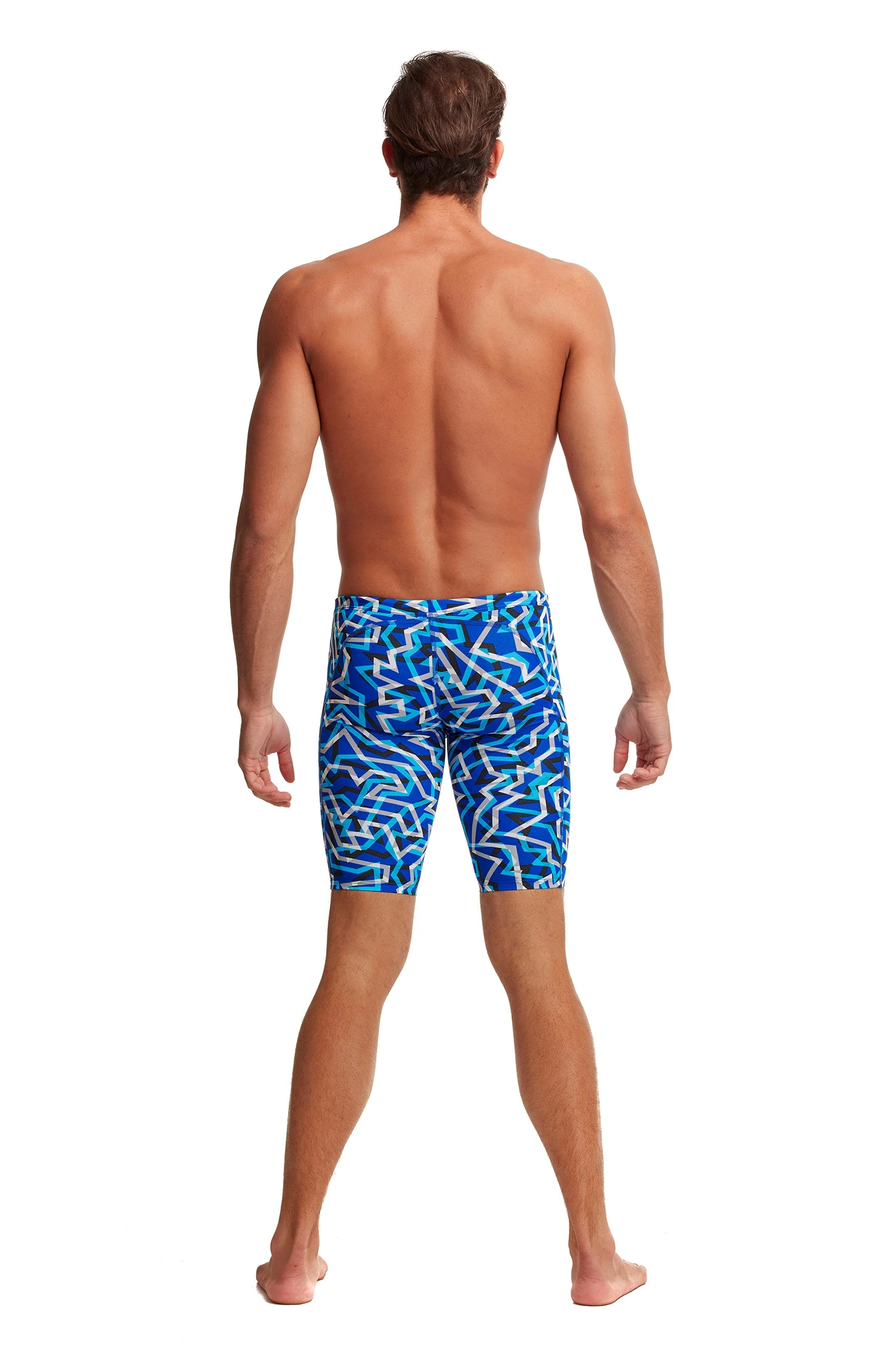 Funky Trunks Mens Ticker Tape Jammers 2 Funky Trunks Mens Ticker Tape Jammers - Image 2