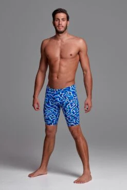 Funky Trunks Mens Ticker Tape Jammers 5 Funky Trunks Mens Ticker Tape Jammers -Cheap One Pieces Swimsuit Store products ft37m ticker tape 2713 1