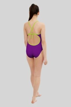 Maru Ladies Solid Pacer Cut Away Tie Back -Cheap One Pieces Swimsuit Store products gk0036 mult lilac back 1 2 scaled 1