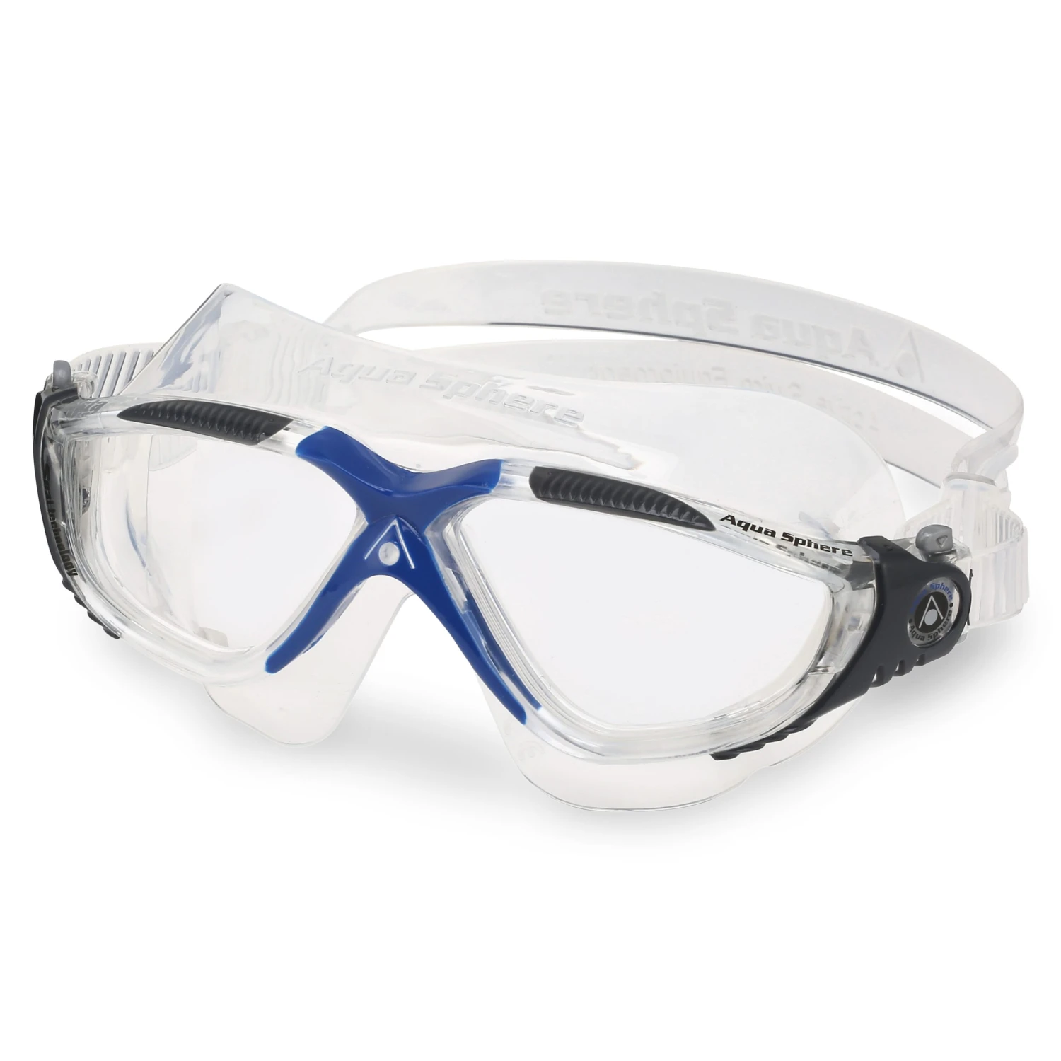 Aqua Sphere Vista Mask Grey Clear Lens 1 Aqua Sphere Vista Mask Grey Clear Lens