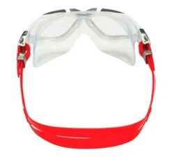 AQUA SPHERE Aquasphere Vista Mask Red/Clear Lens -Cheap One Pieces Swimsuit Store vista ms5050915lc white red lc 04 back
